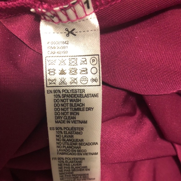 Forever 21 scoop neck crushed velvet skater dress - Picture 8 of 9